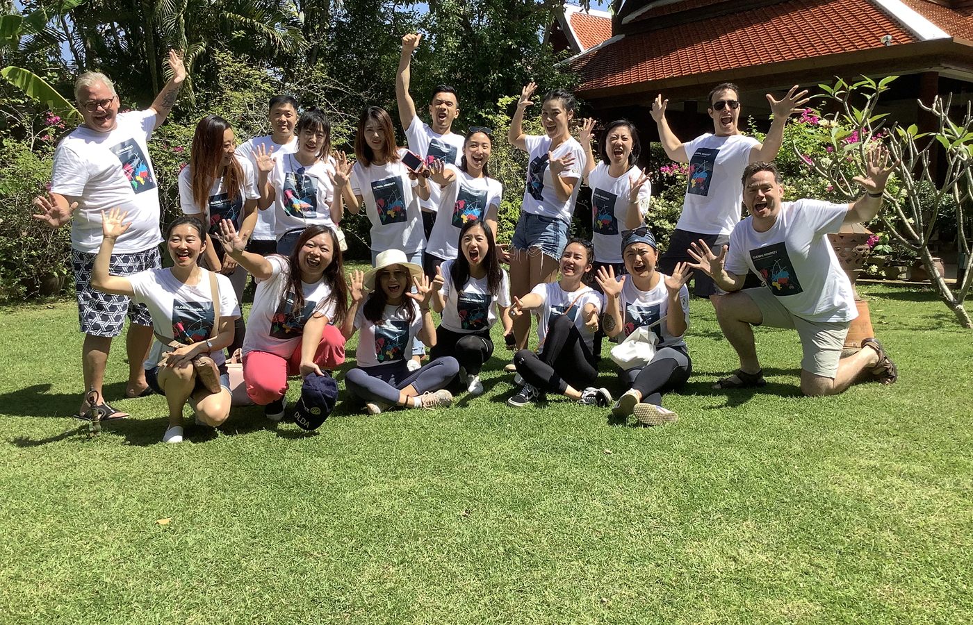 The ClarkMorgan team at a team-building event in Phuket