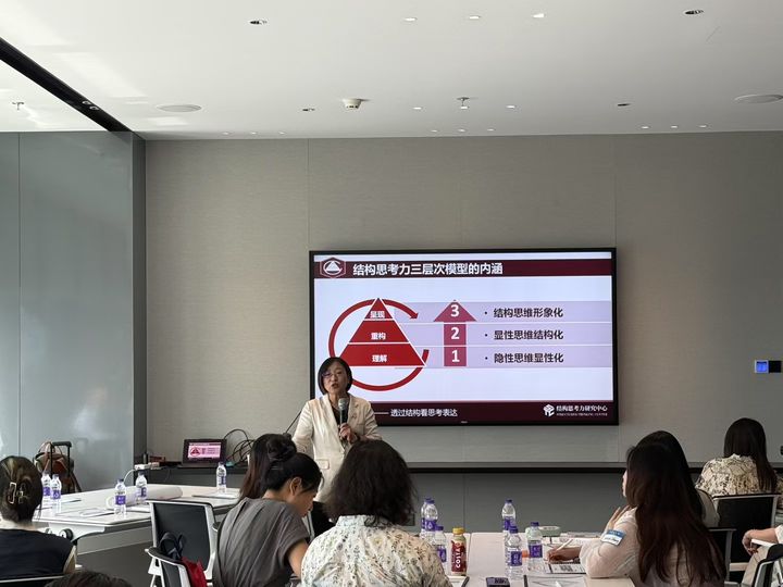 A ClarkMorgan trainer presenting to a room of participants